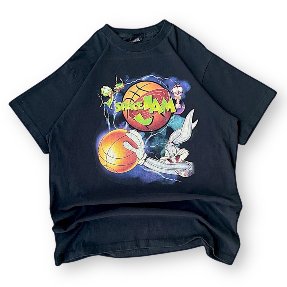 Space Jam Bugs Bunny Graphic Tee - Black
